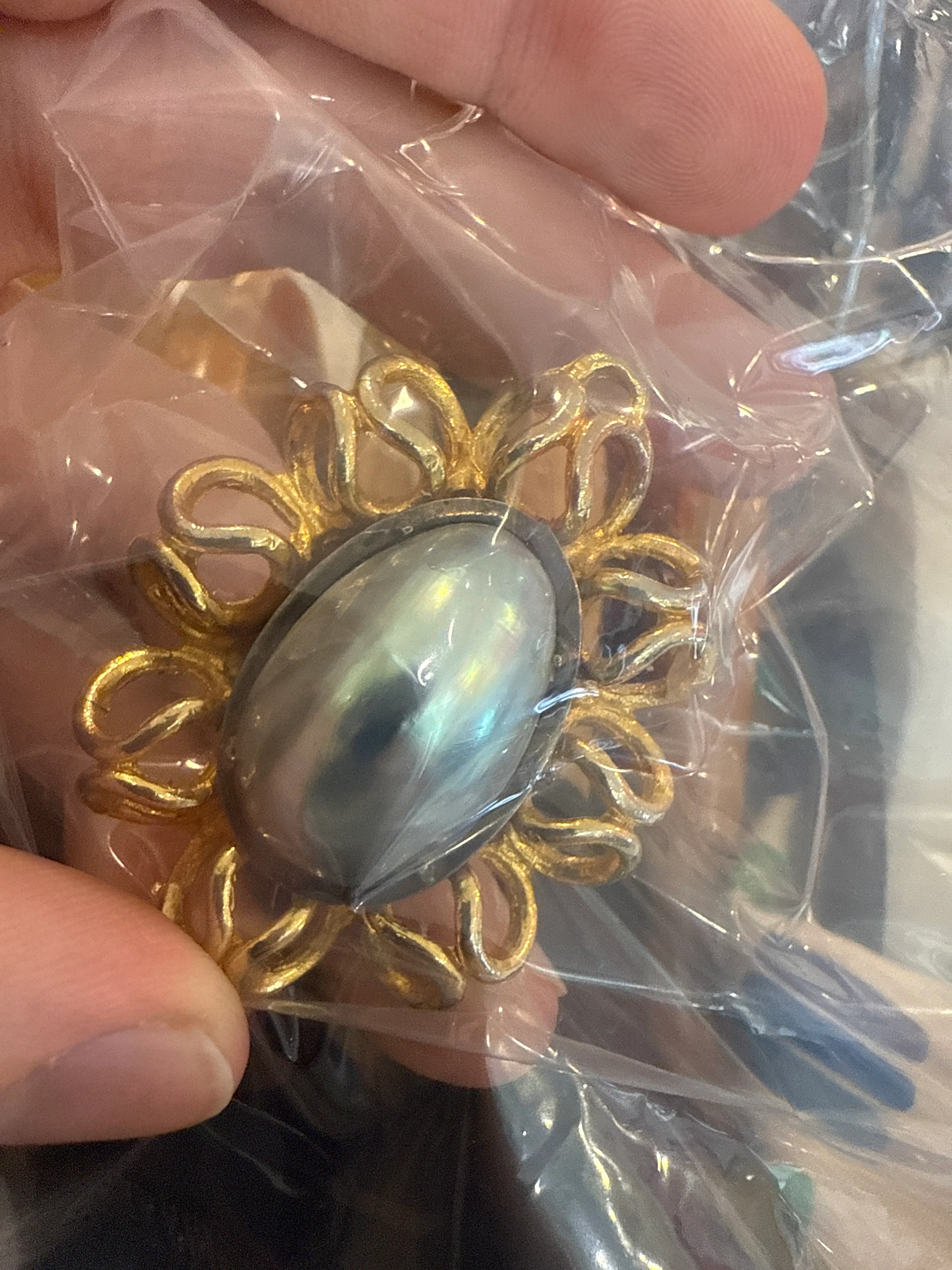 Brooch - D