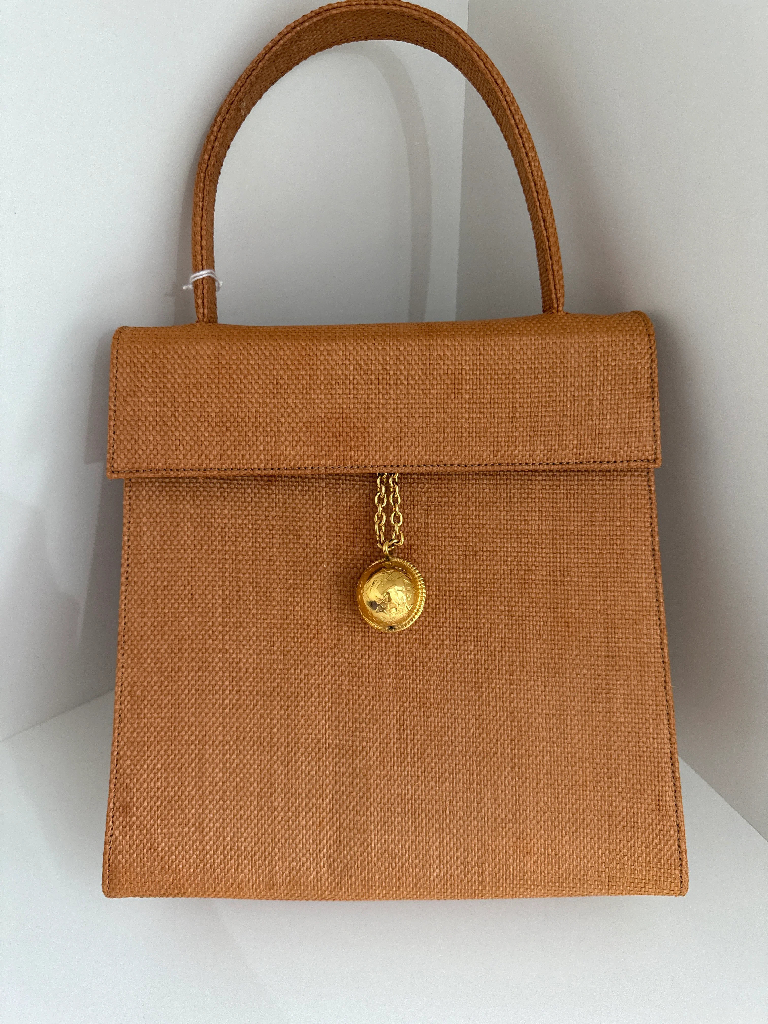 Celine | Orange Canvas Bag - HV