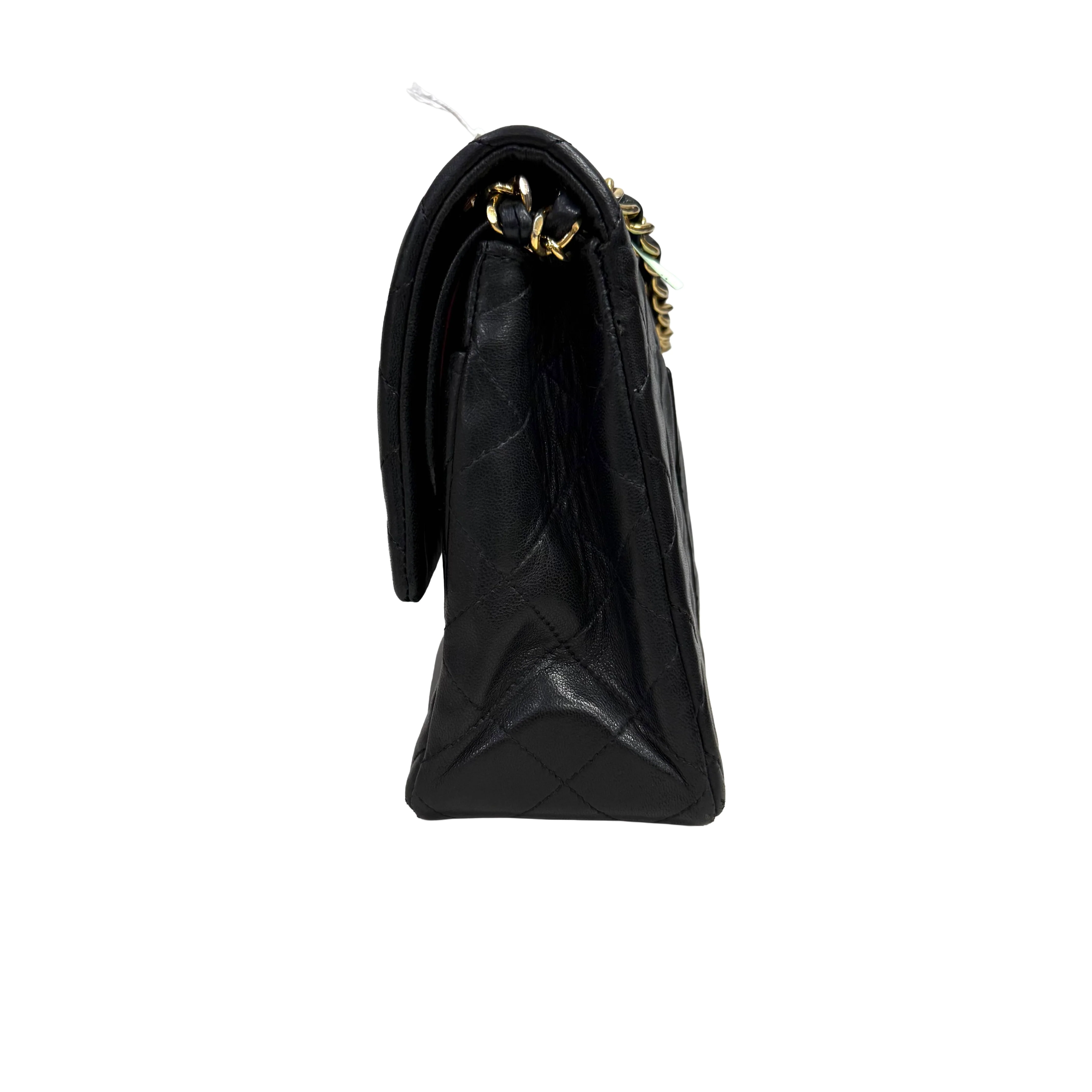 Chanel | Classic Flap Shoulder Bag – Black Quilted Leather & Gold Hardware (Excellent Condition) - Image 2