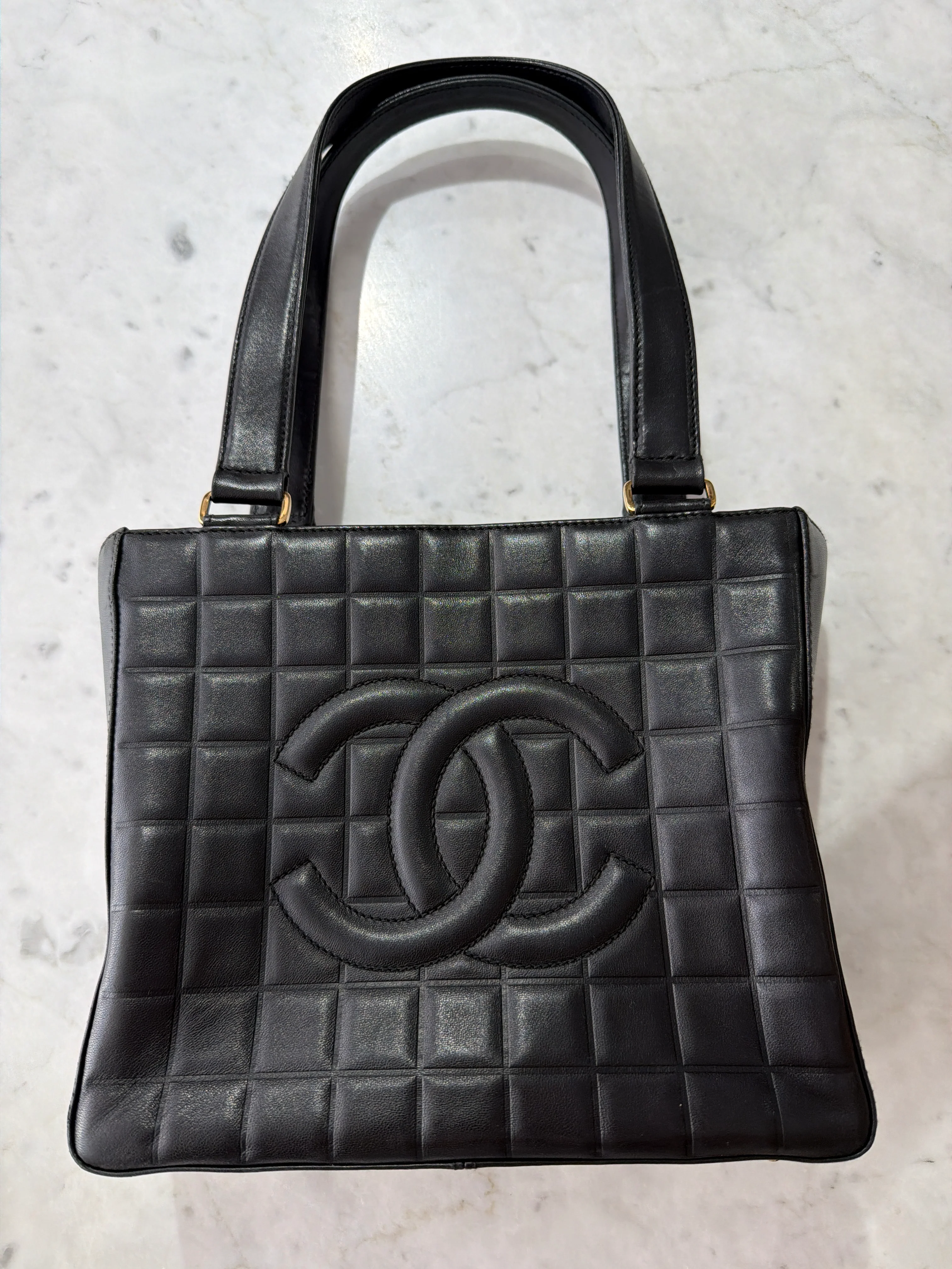 Chanel | Quilted Black Tote Bag (Pristine Condition)