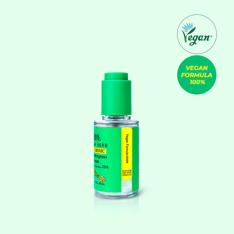 CHOROK CHORONG VEGAN HERB HYALURONIC JEJU LEMONGRASS SERUM 50ml - Image 3