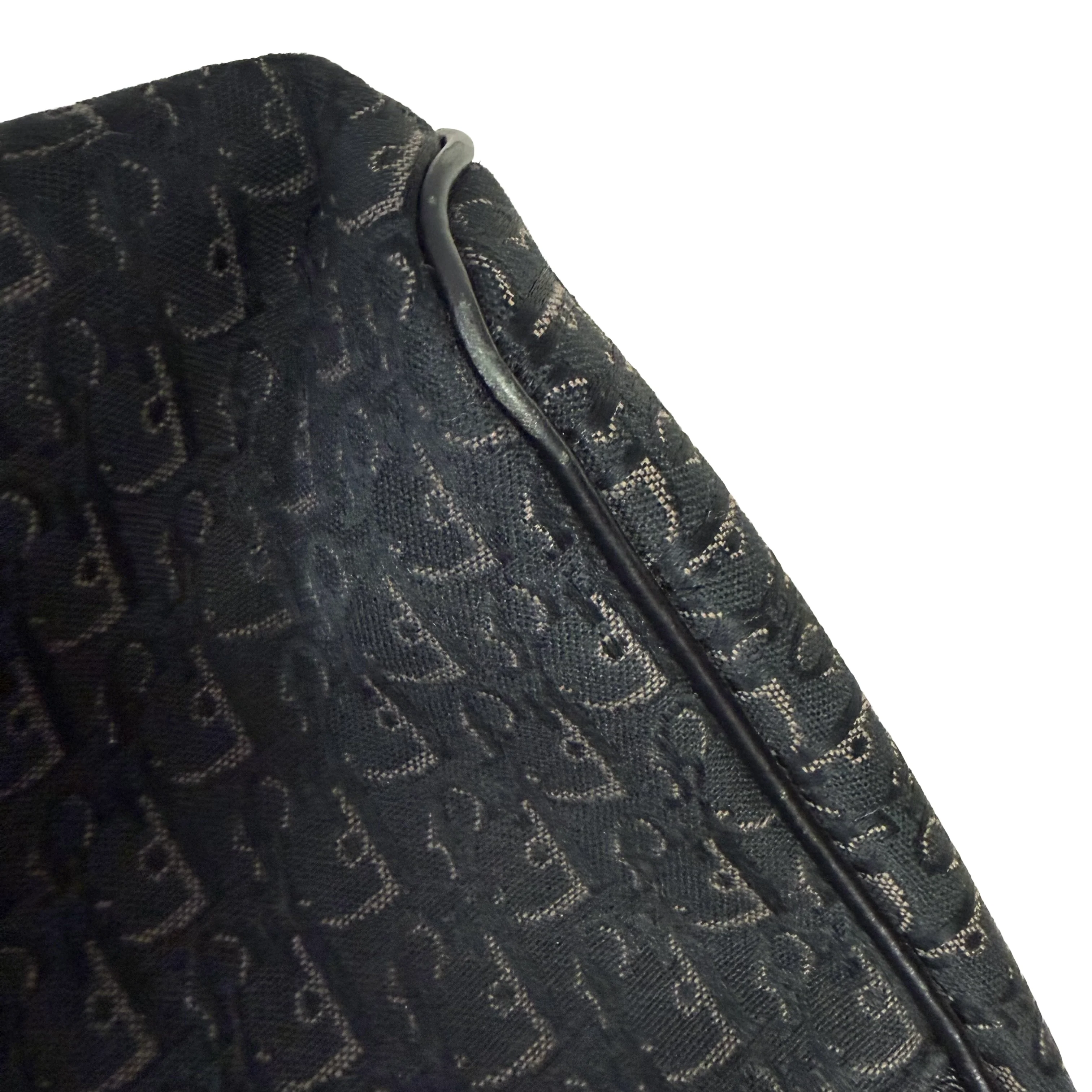 Christian Dior | Small Monogram Zip Tote – Black Canvas & Leather (Excellent Condition) - Image 7