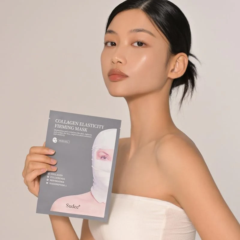 Collagen Elasticity Firming Mask, Pore Minimizing, Elasticity Improvement - Image 3