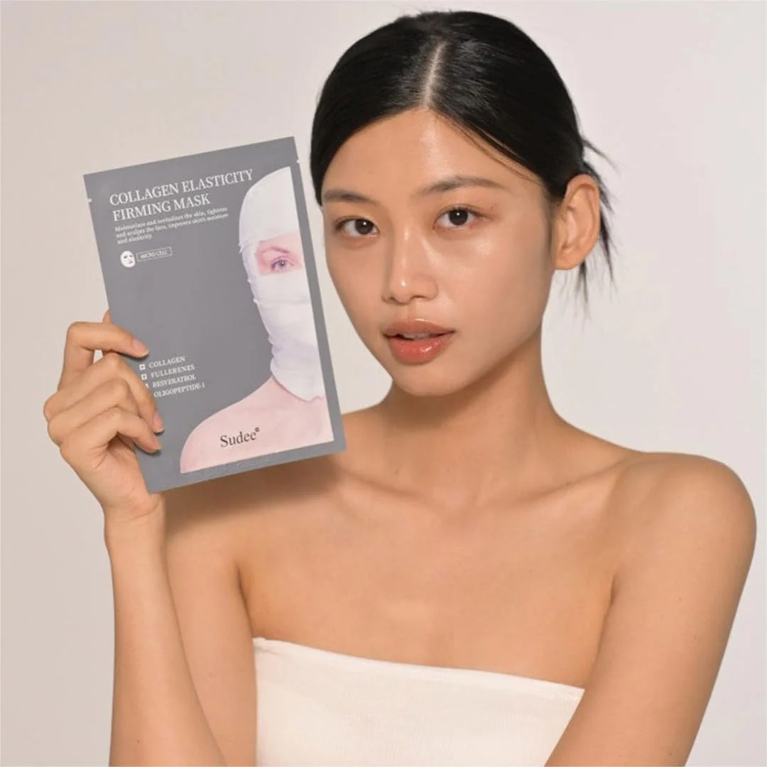 Collagen Elasticity Firming Mask, Pore Minimizing, Elasticity Improvement - Image 4