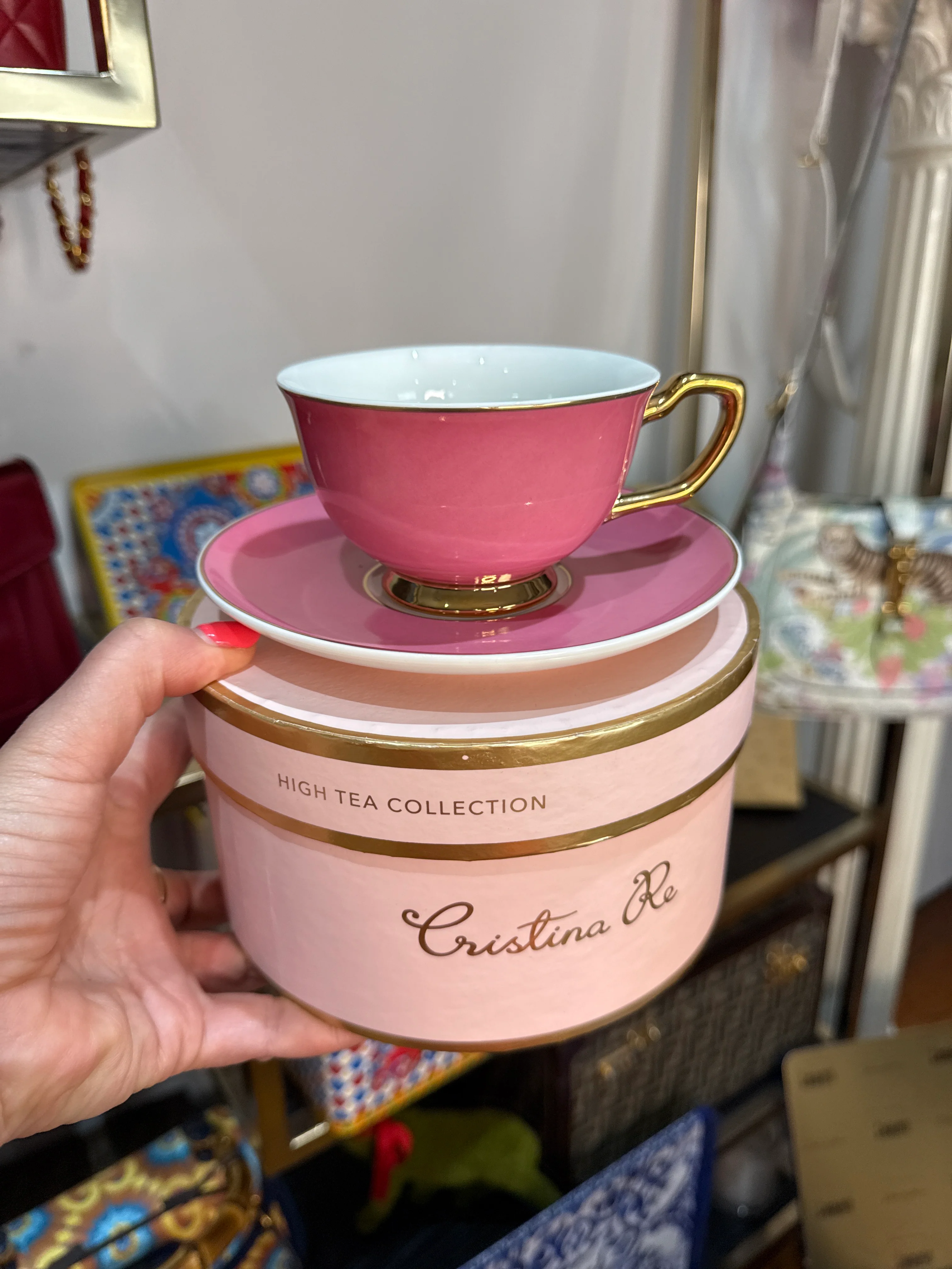 CR Candy Tea Cup