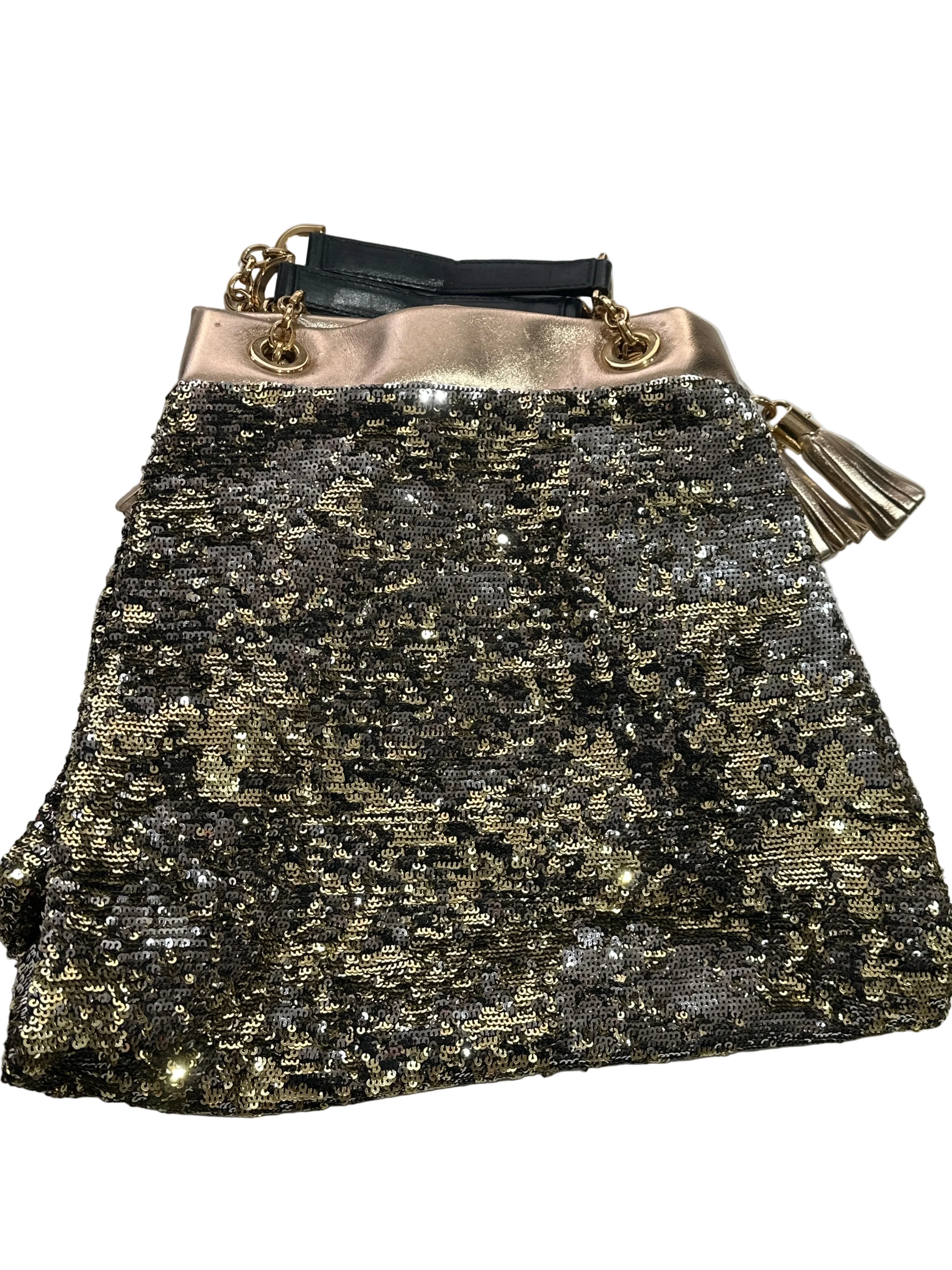 Dolce & Gabana | Gold Sequin Tote Bag - Cons