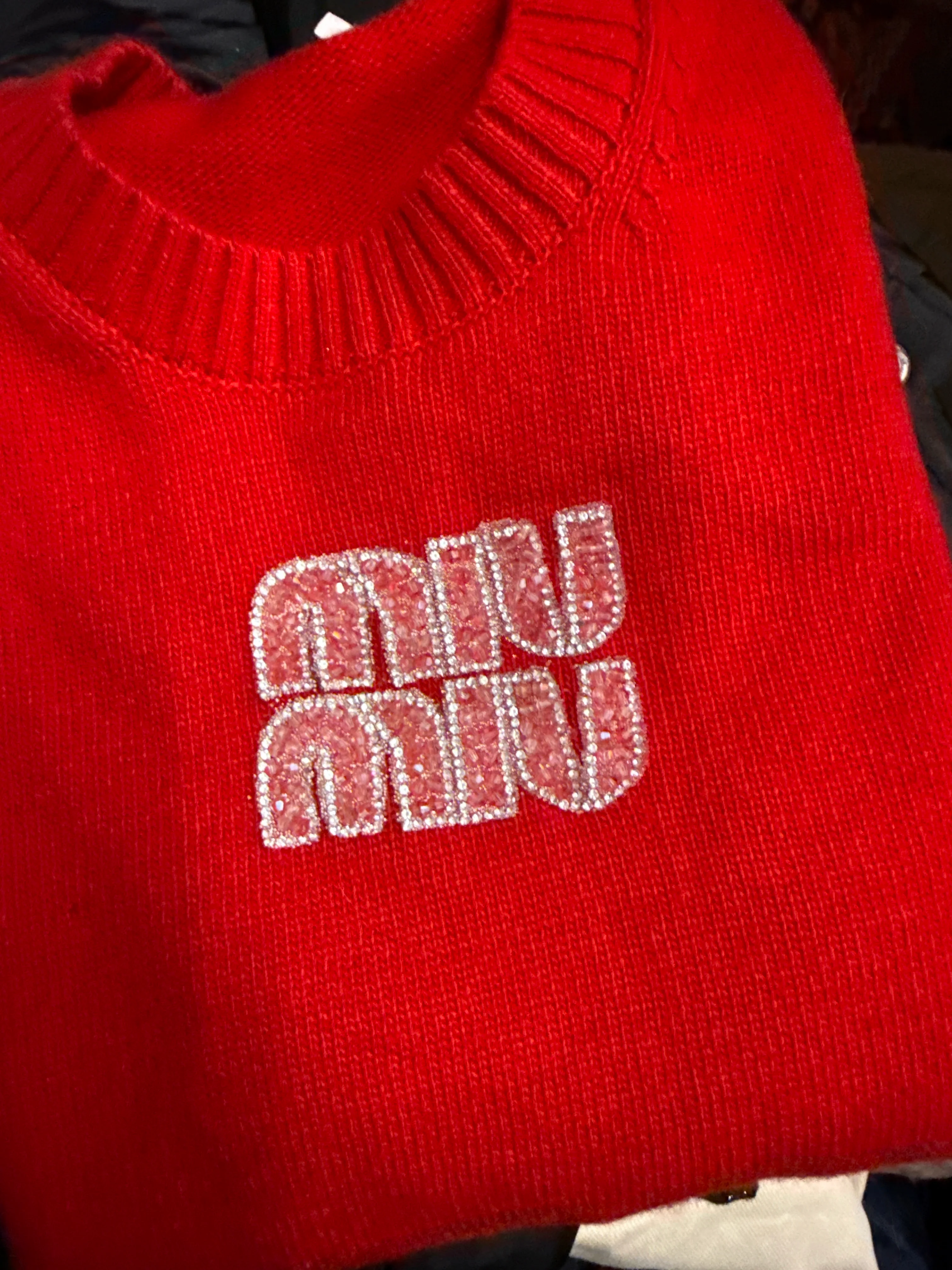 Dean Miu Miu Red Top