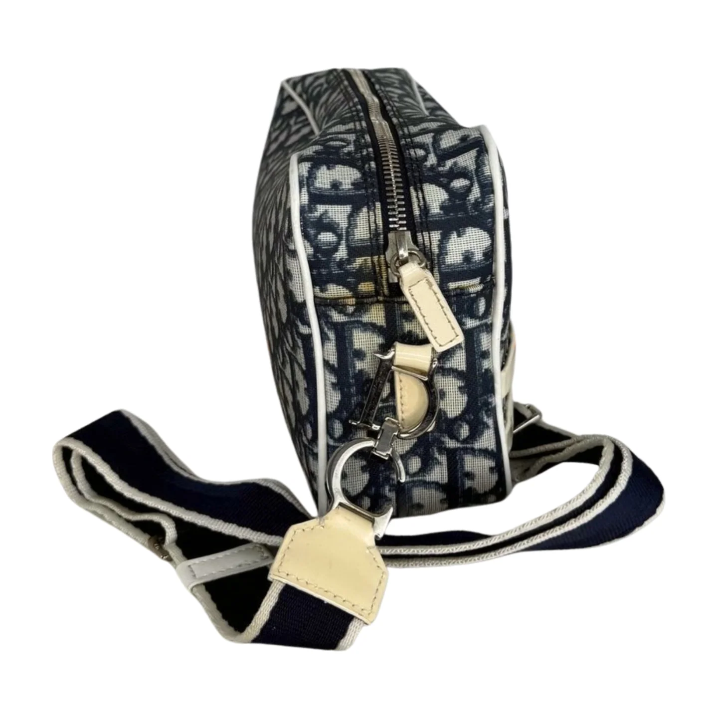 Dior | Oblique Canvas Shoulder Bag (Excellent Condition) - Image 4