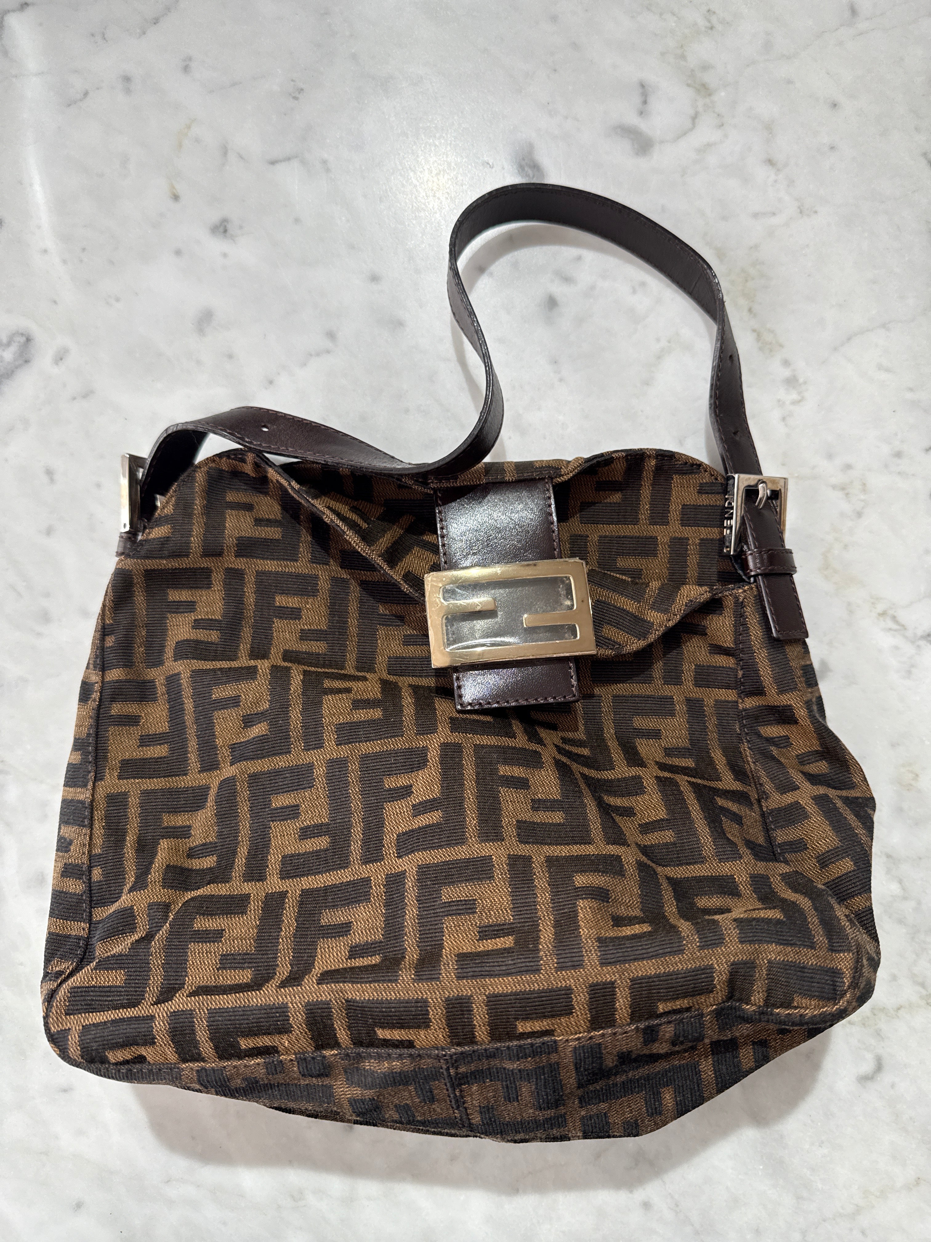 Fendi | Pouch with Leather Handle - HV