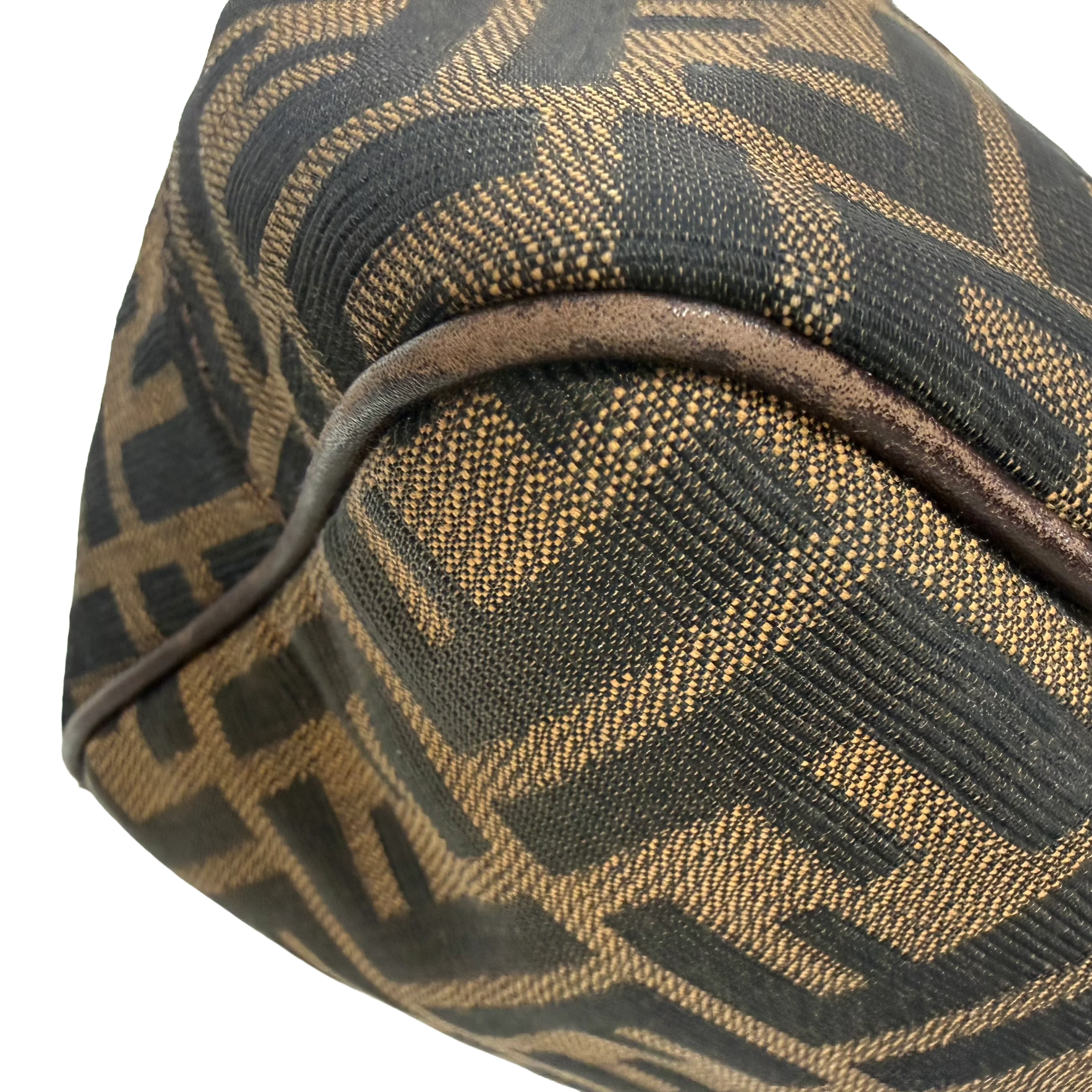 Fendi | Vintage Zucca Canvas Baguette Shoulder Bag – Brown (Good Condition) - Image 7