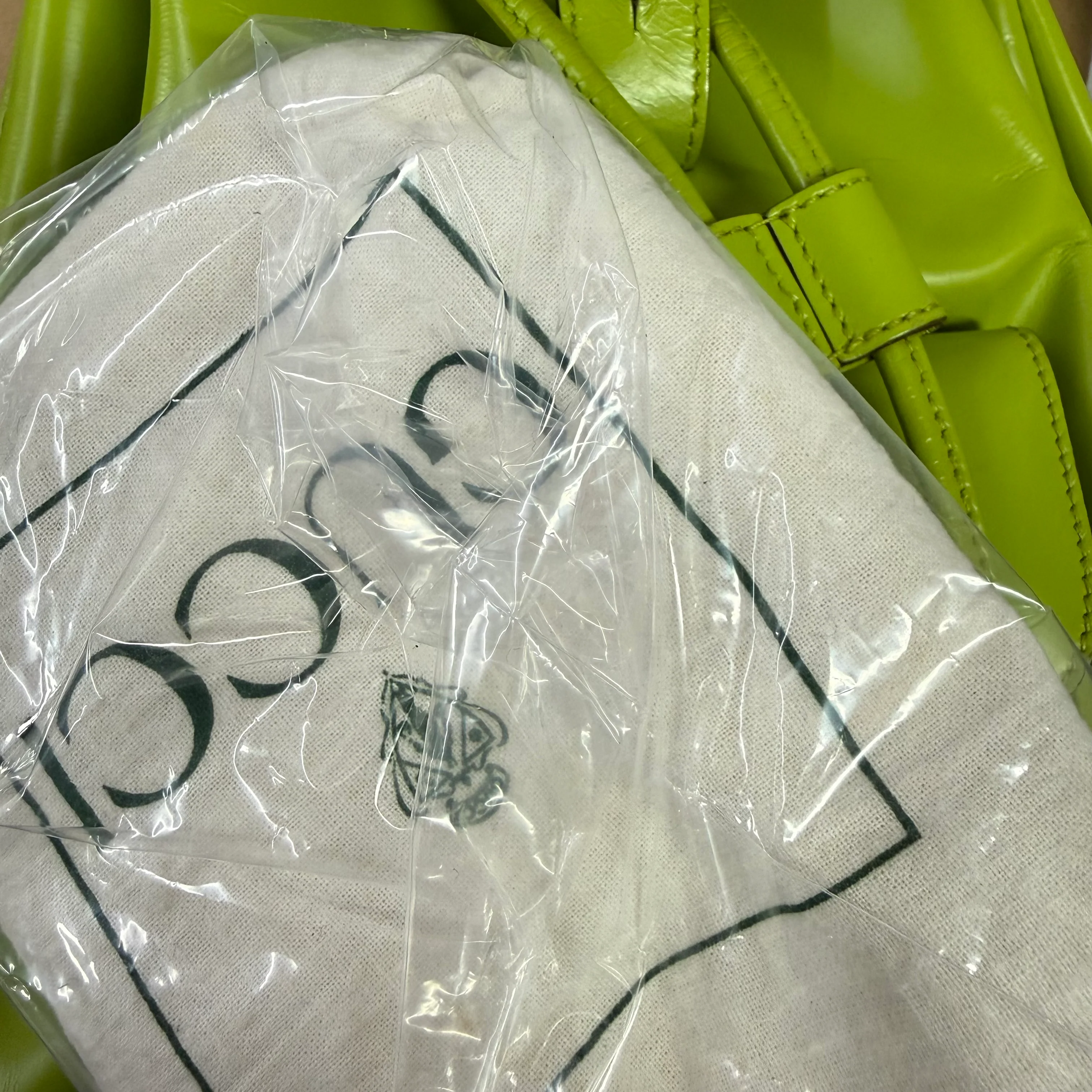 Gucci | Bamboo Leather Backpack – Green (Pristine Condition) - Image 6