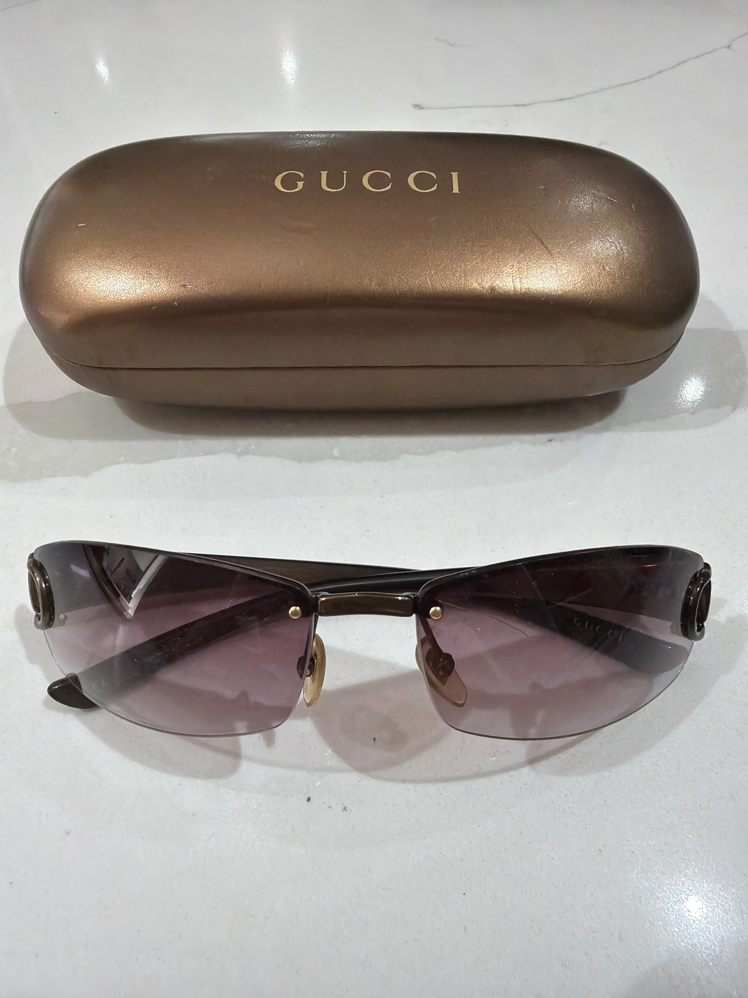 Gucci | Purple Ombre Sunglasses (Good Condition)