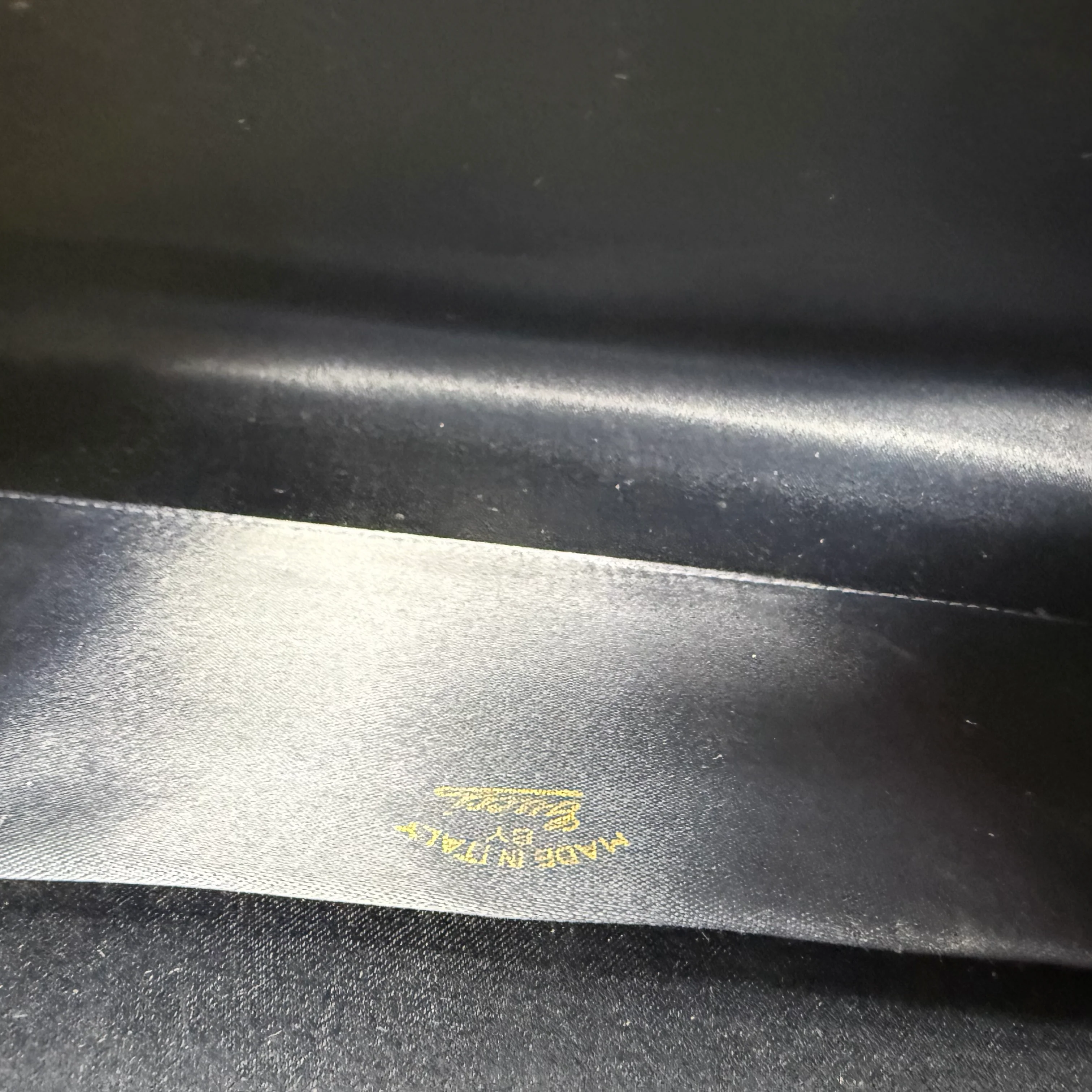 Gucci | Vintage Navy Velvet GG Evening Clutch (Good Vintage Condition) - Image 5
