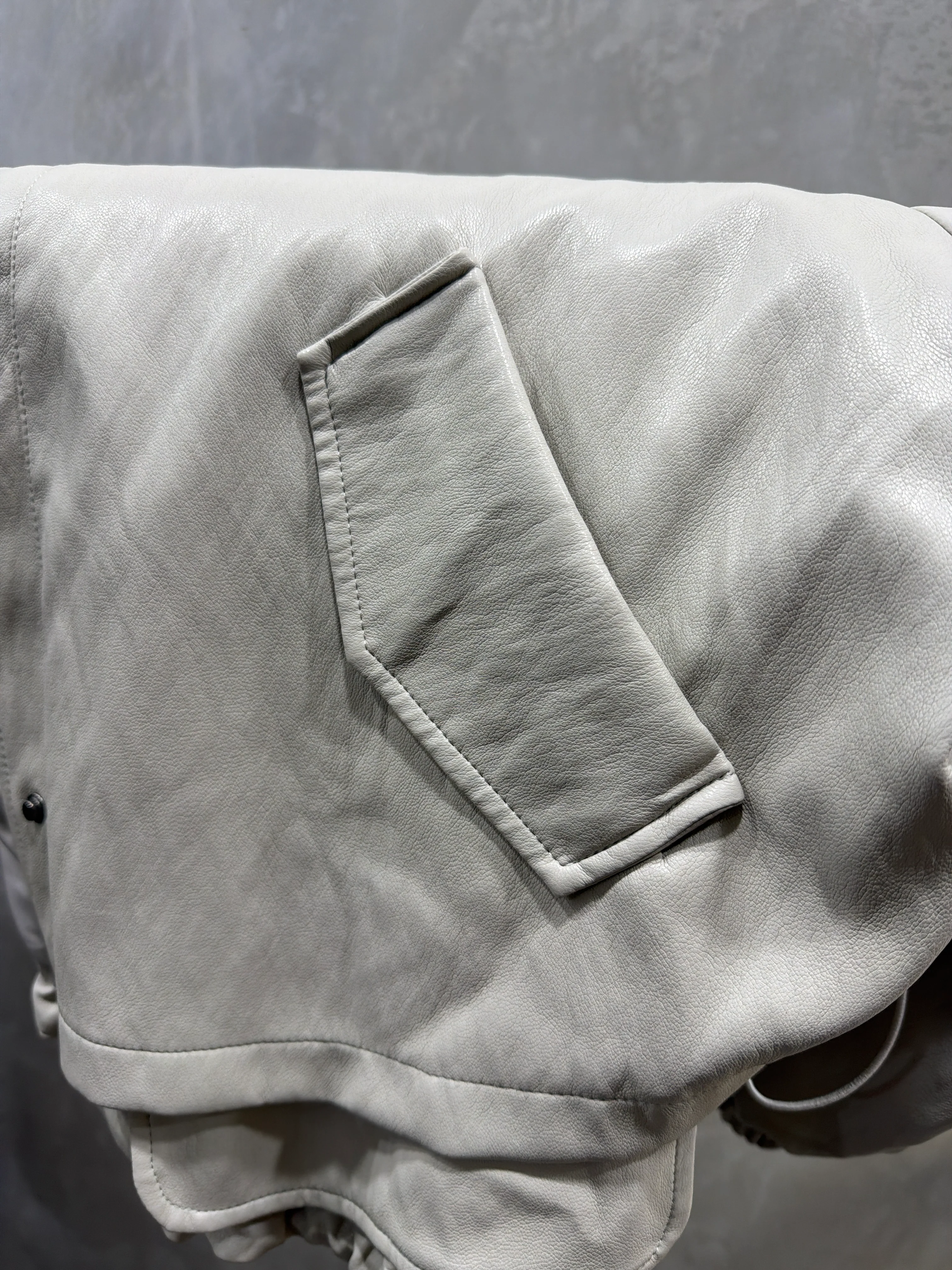 LH debdood vegan leather jacket