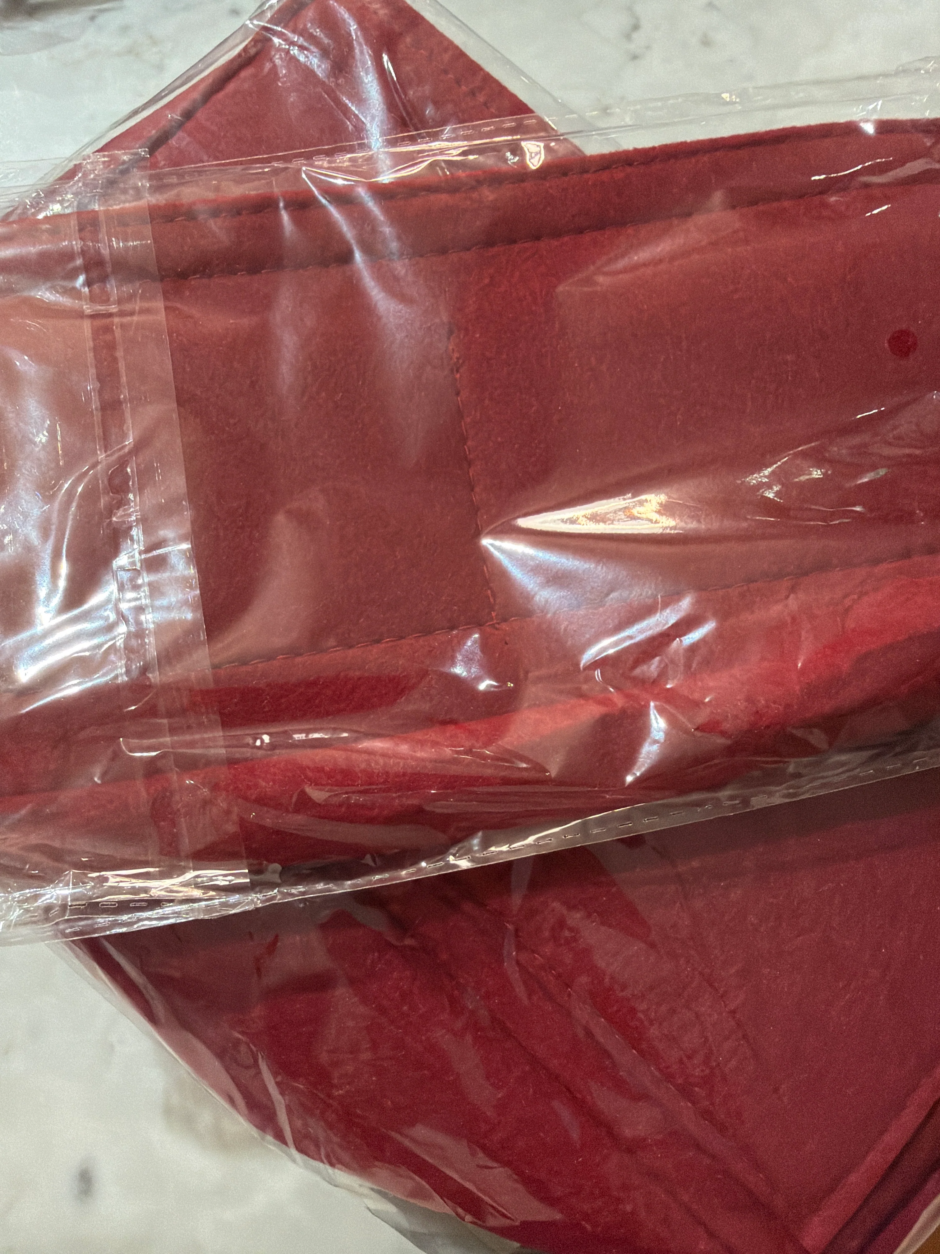 Lisa McB 2 red bag inserts