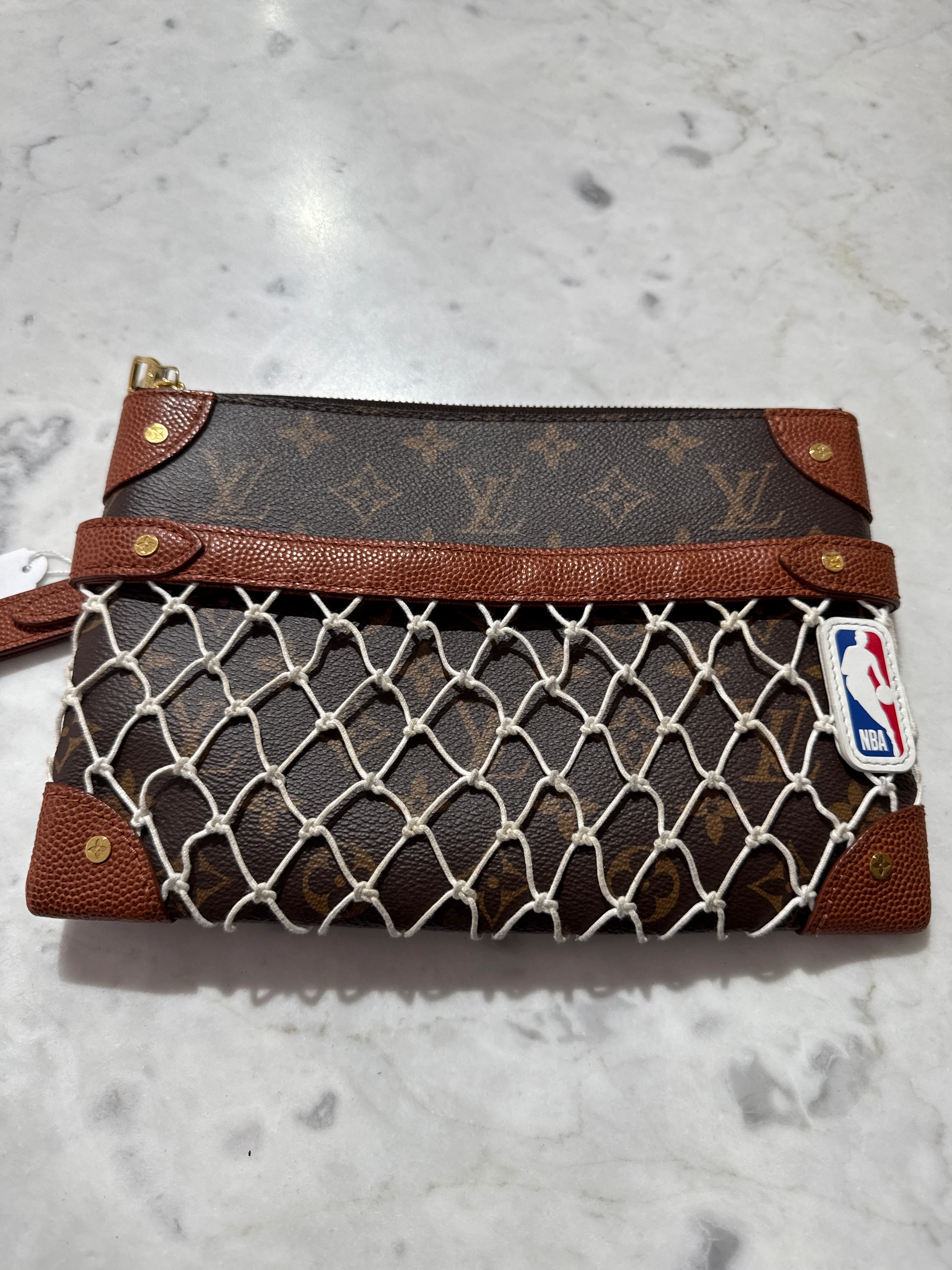 Louis Vuitton | NBA Monogram Leather Pouch - HV