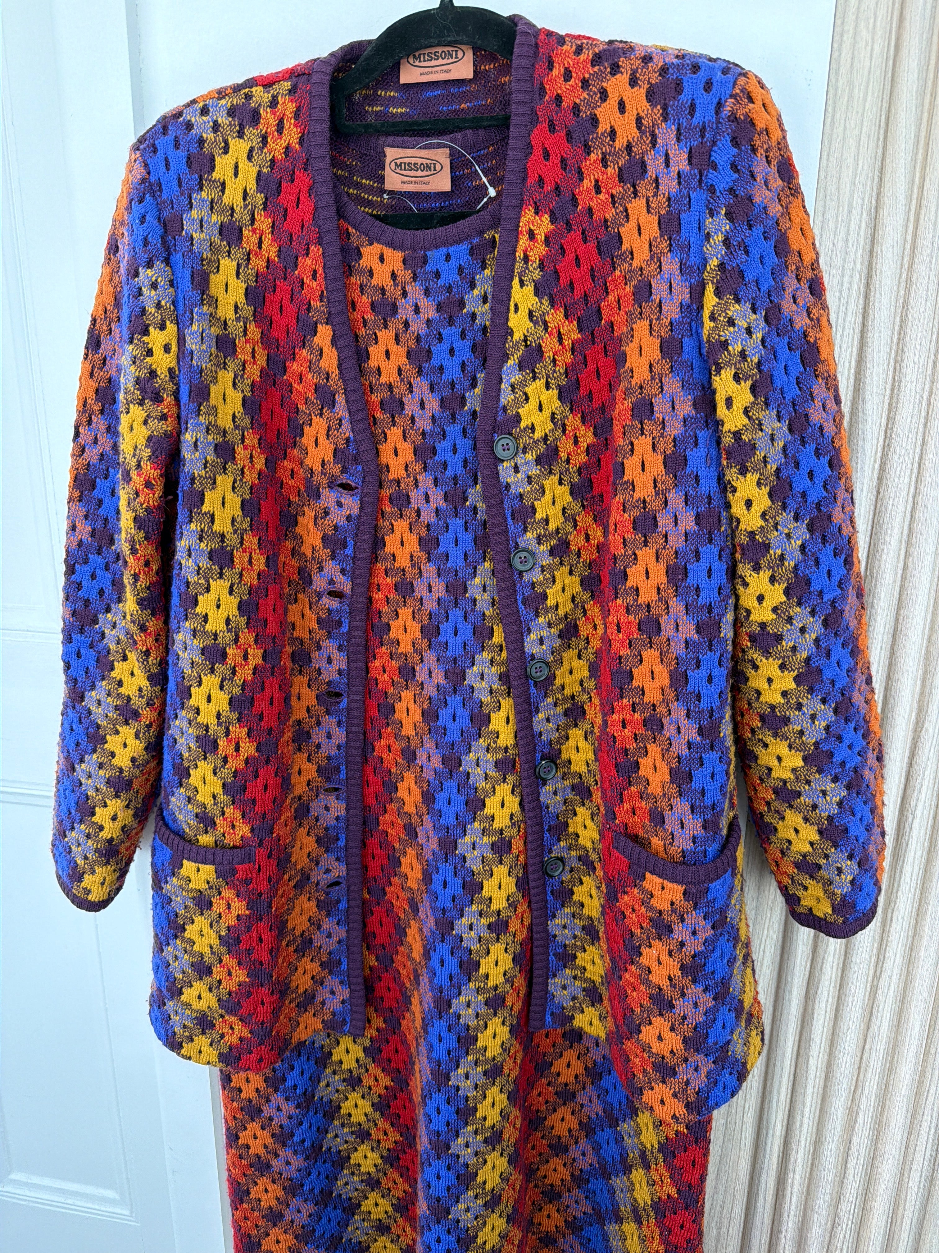 Missoni | Knitted Dress and Cardigan Set (Good Condition)