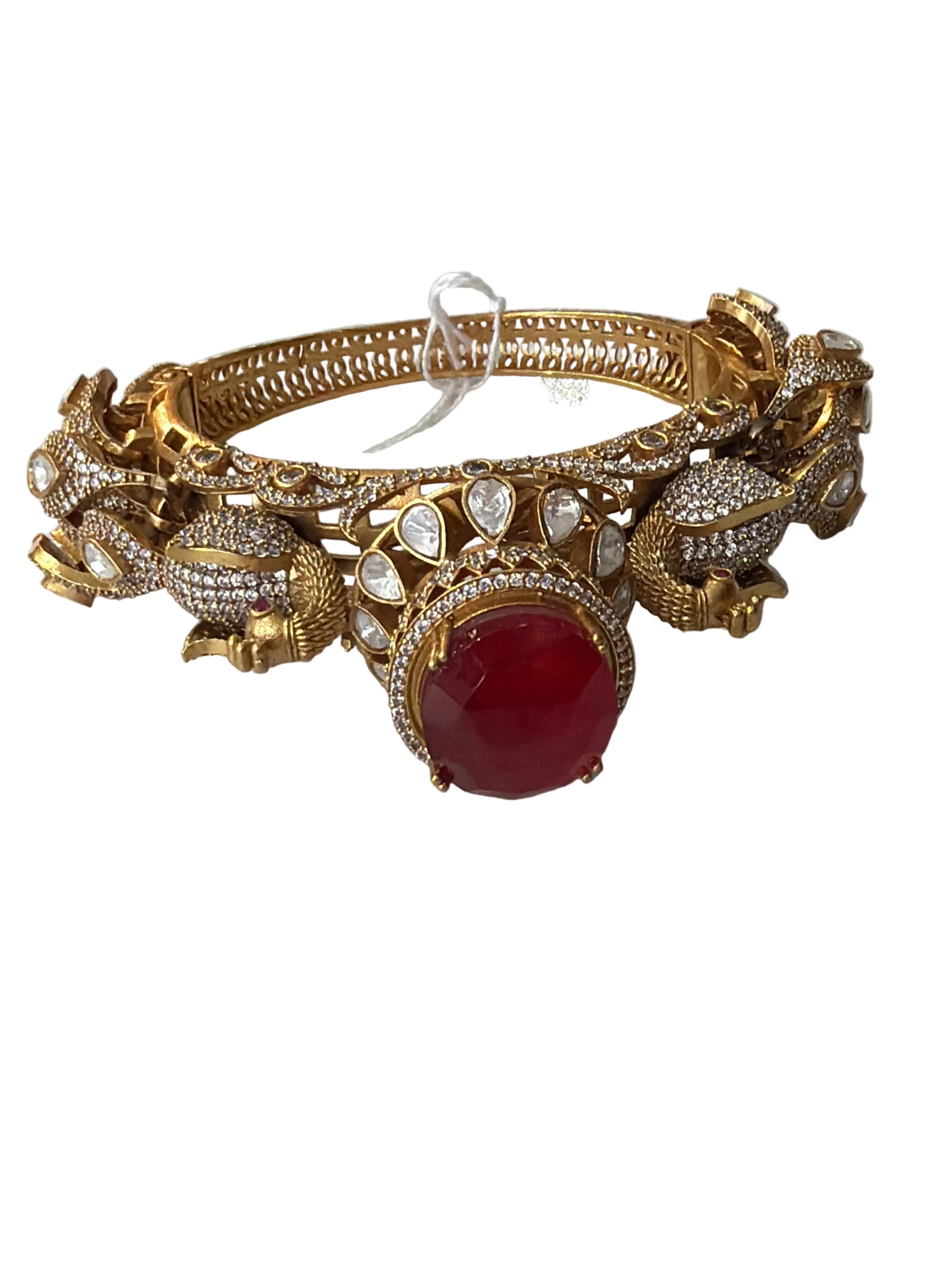 Peacock Red Jewel Bracelet| HV