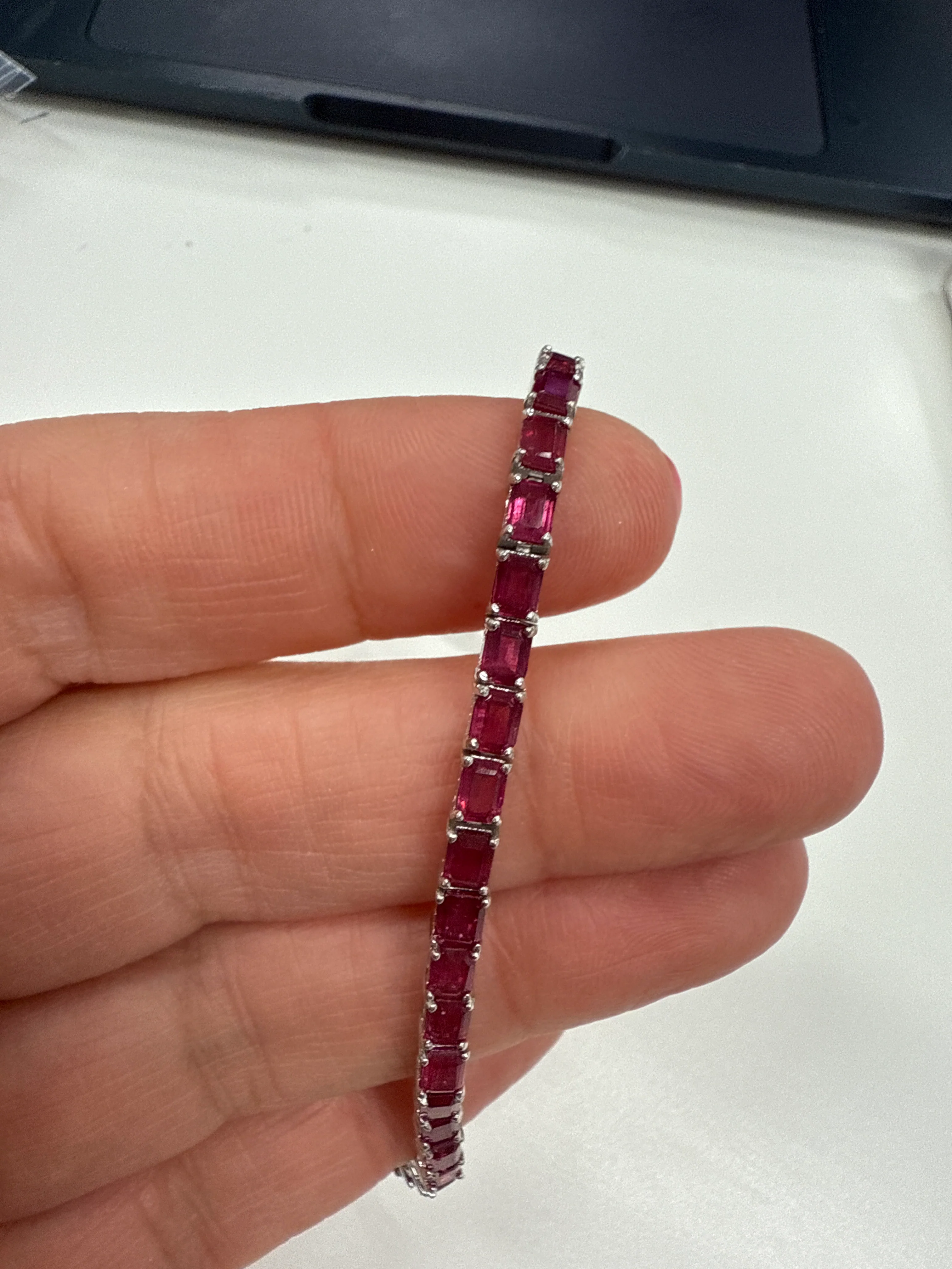 Ruby bracelet