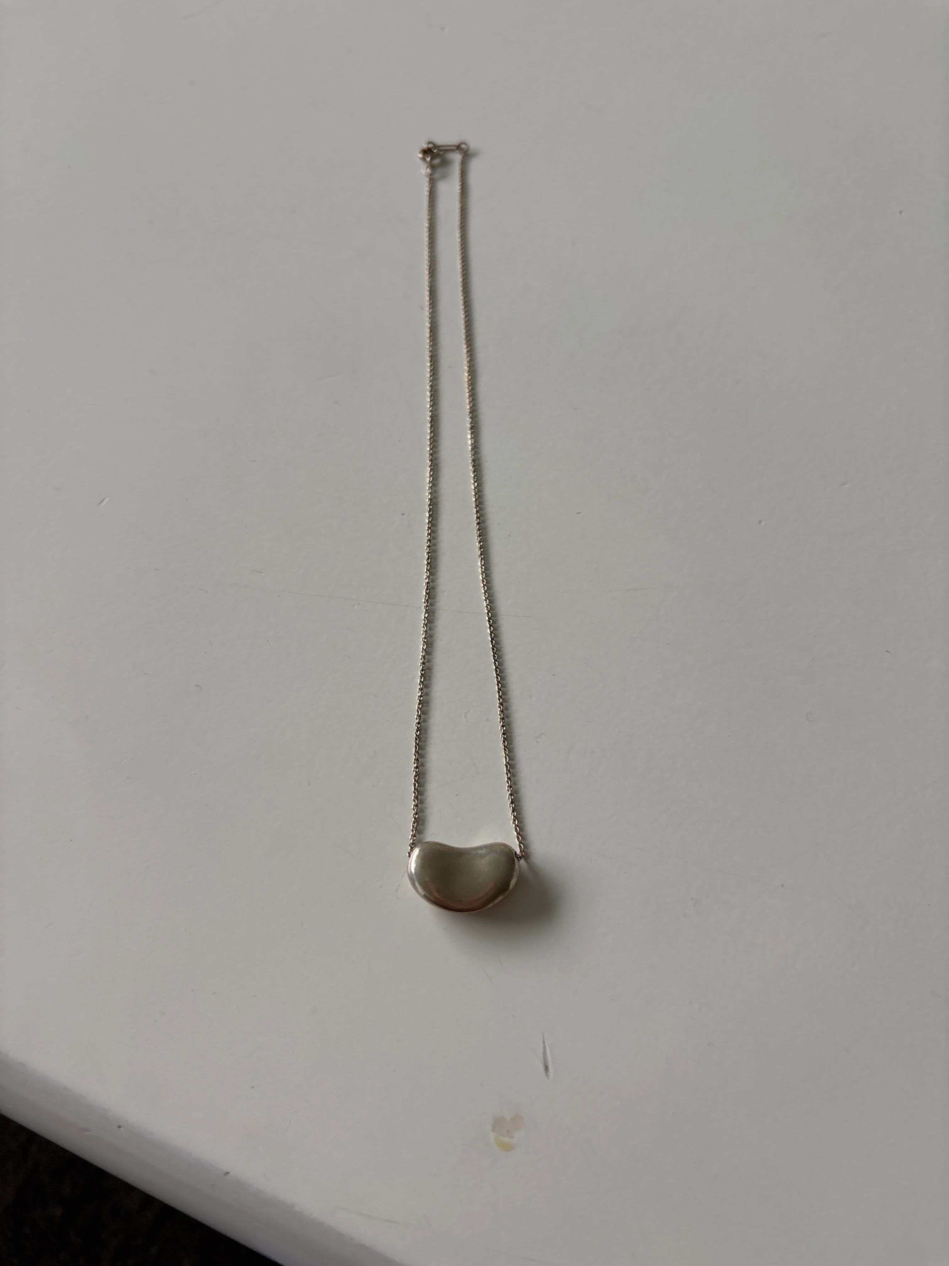 Tiffany & co | Silver Bean Necklace - cons